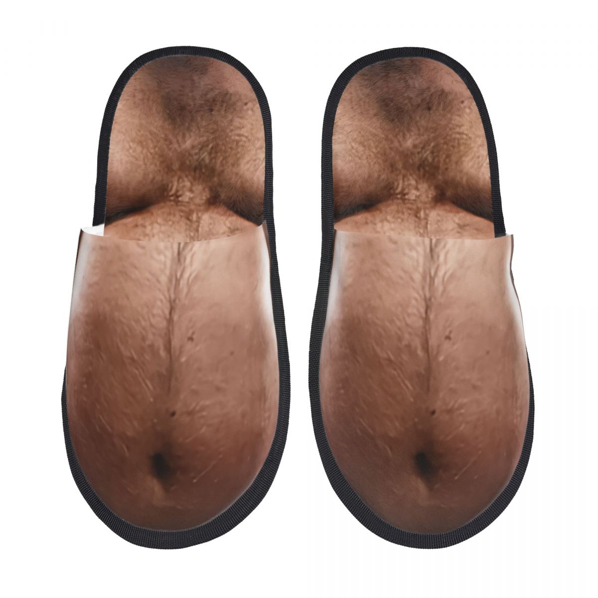 Insole Memory Foam - Lustige Bierbauch-Hausschuhe aus weichem Memory-Schaum für