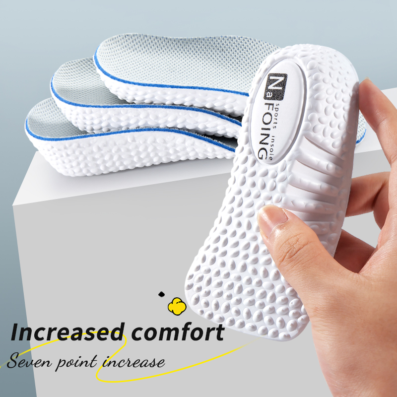 Insole Memory Foam - Höhenvergrößernde Einlegesohlen für Männer und Frauen,