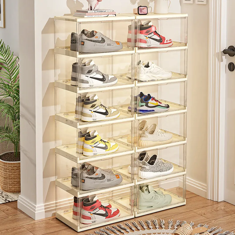 Transparenter Acryl-Klappschuh – Shoe Box Display Bewertung und Preis